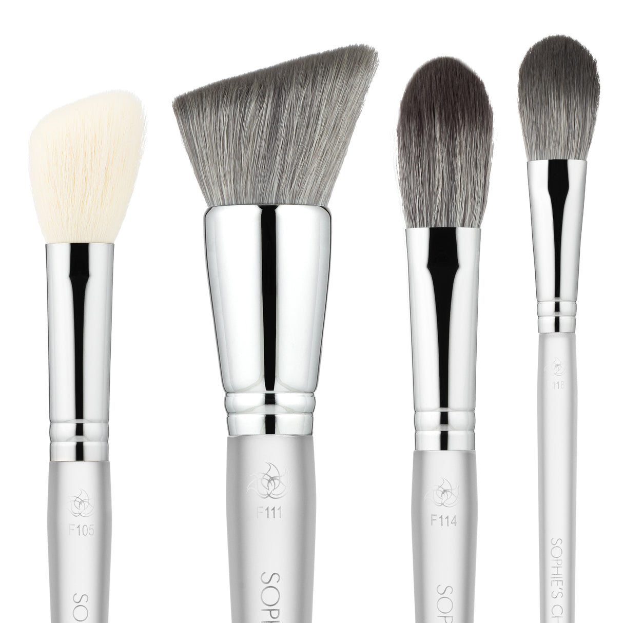 Face Essentials – set četkica za šminkanje lica (4 komada)