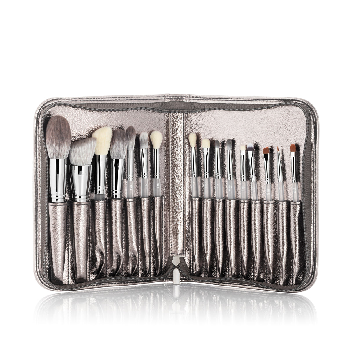 Medium Brush Set – set profesionalnih četkica za šminkanje (16 komada)