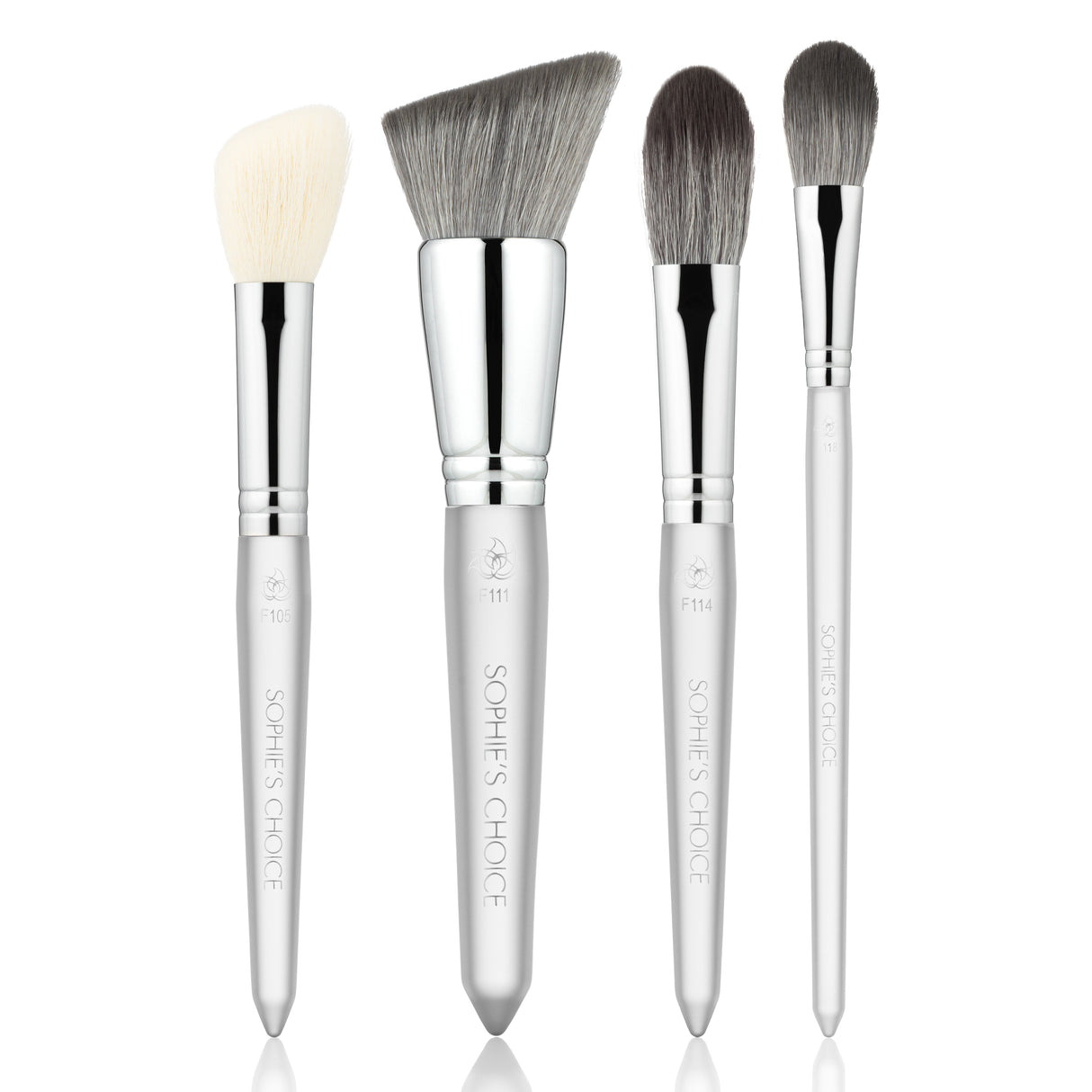 Face Essentials – set četkica za šminkanje lica (4 komada)