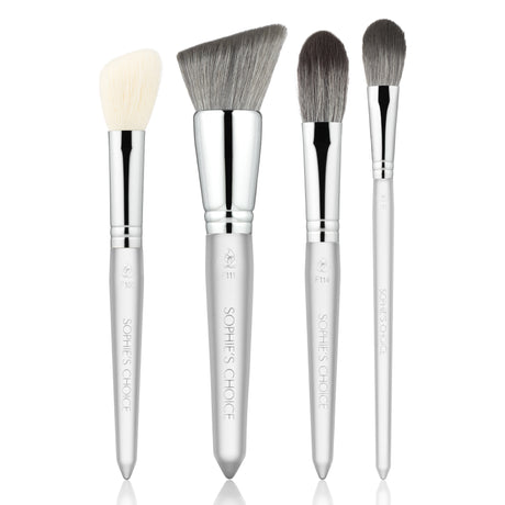 Face Essentials – set četkica za šminkanje lica (4 komada)