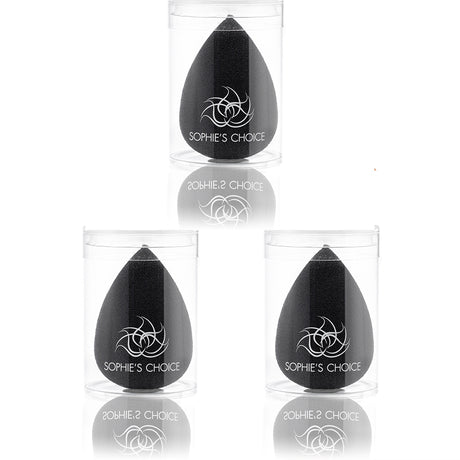 Set 3x Black makeup blender